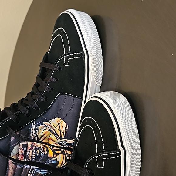 Iron Maiden Vans | 6.5 Men 8.5 Women | Piece Of Mind | High Top Sneakers - Picture 11 of 16